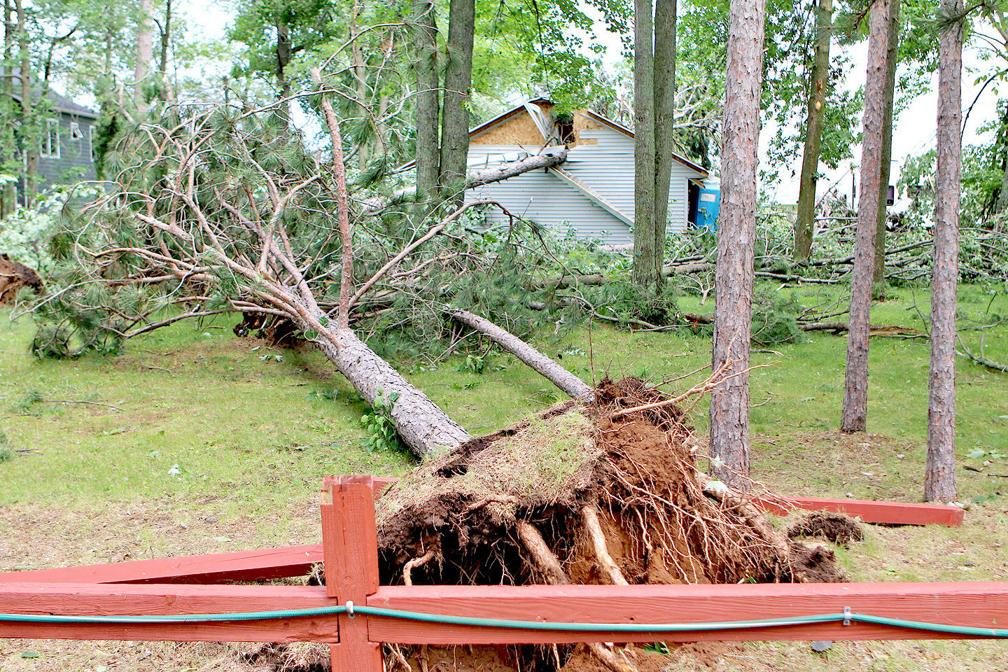 Storm damage